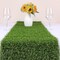 14x48" Artificial Grass Table Runner, Washable, Trimmable for Parties & Decor.